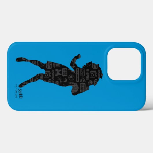 Coques Case-Mate iPhone Seinfeld | Elaine Danse Silhouette (Verso (horizontal))