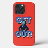 Coques Case-Mate iPhone Seinfeld | Elaine - Get Out! (Verso)