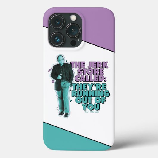 Coques Case-Mate iPhone Seinfeld | George Costanza "The Jerk Store Called" (Verso)
