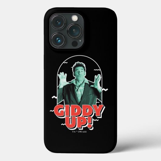 Coques Case-Mate iPhone Seinfeld | Kramer - Giddy Up! (Verso)