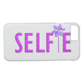Coques Case-Mate iPhone Selfie rose chaud (Dos (Horizontal))