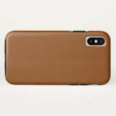 Coques Case-Mate iPhone selle couleur brun (Dos (Horizontal))