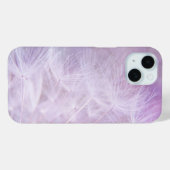 Coques Case-Mate iPhone Semences de Dandelion doux sur pourpre | Personnal (Verso (horizontal))