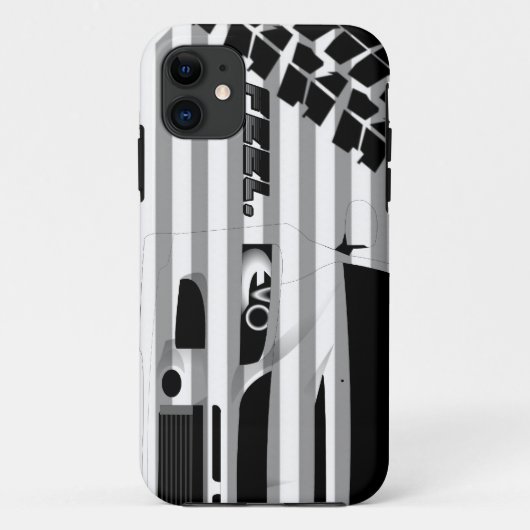 COQUES Case-Mate iPhone SENSATION. BLANC MAUVAIS. EVO. (Dos)