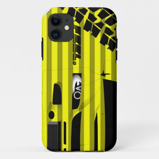 COQUES Case-Mate iPhone SENSATION. JAUNE DE LUMIÈRE DU SOLEIL. EVO (Dos)