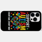 Coques Case-Mate iPhone Sensibilisation à l'autisme (Verso (horizontal))