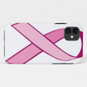 Coques Case-Mate iPhone Sensibilisation au cancer du sein - Ruban rose (Dos (Horizontal))