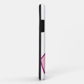 Coques Case-Mate iPhone Sensibilisation au cancer du sein - Ruban rose (Dos/Droite)