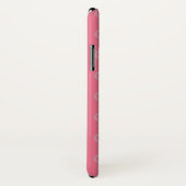 Coques Case-Mate iPhone Sensibilisation rose Ruban Cancer du sein iPhone X (Dos/Droite)