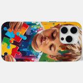 COQUES Case-Mate iPhone SENSIBILISATION SUR L'AUTISME - (Verso (horizontal))