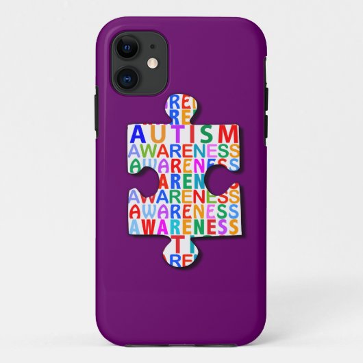 Coques Case-Mate iPhone Sensibilisation sur l'autisme (Dos)
