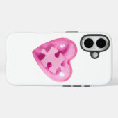 Coques Case-Mate iPhone Sensibilisation sur l'autisme Pink Heart iPhone co (Verso (horizontal))