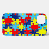 Coques Case-Mate iPhone Sensibilisation sur l'autisme-Puzzle par Shirley T (Verso (horizontal))