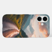 Coques Case-Mate iPhone Sentier Alpin Doré (Verso (horizontal))