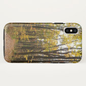 Coques Case-Mate iPhone Sentier d'automne et feuilles dorées à Laurel Hill (Dos (Horizontal))