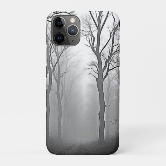 Coques Case-Mate iPhone Sentier mystérieux de la forêt brumeuse (Dos)