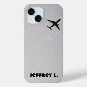 Coque Pour iPhone 15 S'envoler   Avion haute altitude personnalisé