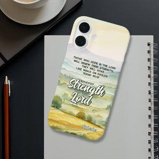 Coques iPhone 16 S'envoler sur les ailes comme l'aigle chrétien