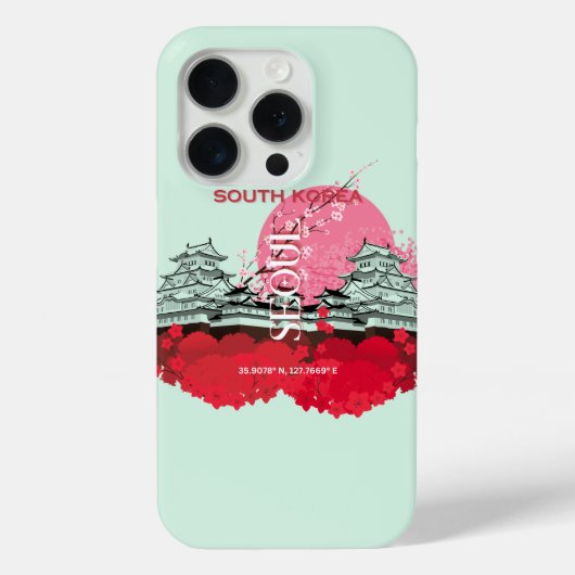 Coques Case-Mate iPhone Séoul Corée du Sud (Verso)