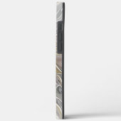Coques Case-Mate iPhone S'épanouir avec une fleur fractale abstraite moder (Verso / Gauche)
