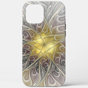Case-Mate iPhone Case S'épanouir avec une fleur fractale abstraite moder