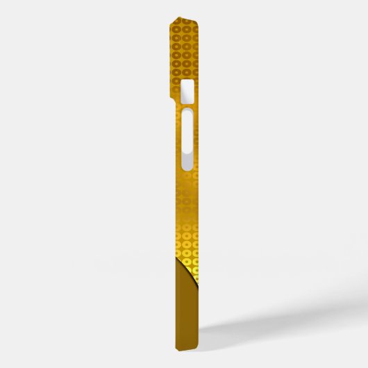 Coques Case-Mate iPhone Séquence d'or Monogramme Coque-coque iphone Mate (Verso / Gauche)