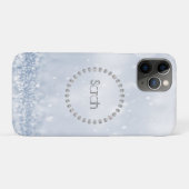 Coques Case-Mate iPhone Séquins Bleus Cool magnifiques (Dos (Horizontal))