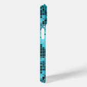 Coques Case-Mate iPhone Séquins Turquois Métallurgiques Regarder Les Miroi (Verso / Droite)