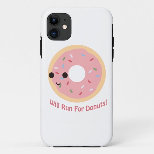 Coques Case-Mate iPhone Sera exécuté pour les donuts (Dos)