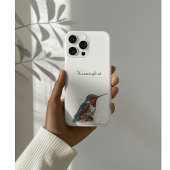Coques Case-Mate iPhone Serenade de colibri bijoux, coutume