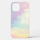 Coques Case-Mate iPhone Serene Pastel Nuages en teintes douces (Verso)