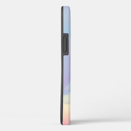 Coques Case-Mate iPhone Serene Pastel Nuages en teintes douces (Verso / Droite)