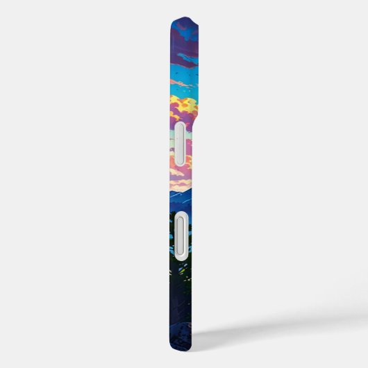 Coques Case-Mate iPhone Serene Sunset Mountains (Verso / Droite)