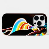 Coques Case-Mate iPhone Sérénité arc-en-ciel (Verso (horizontal))