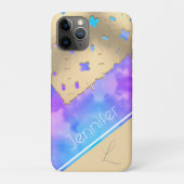 Coques Case-Mate iPhone Sérénité embrassée par les nuages : Le monogramme (Dos)