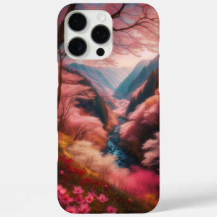 Coques iPhone 16 Pro Max Sérénité en fleurs : fleurs de cerisiers japonais