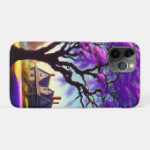 Coques Case-Mate iPhone **"Sérénité rustique : L'Embrace pourpre de Jacara (Dos (Horizontal))