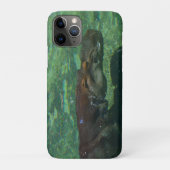 Coques Case-Mate iPhone **"Sérénité submergée : Une Natation Hippique Grac (Dos)