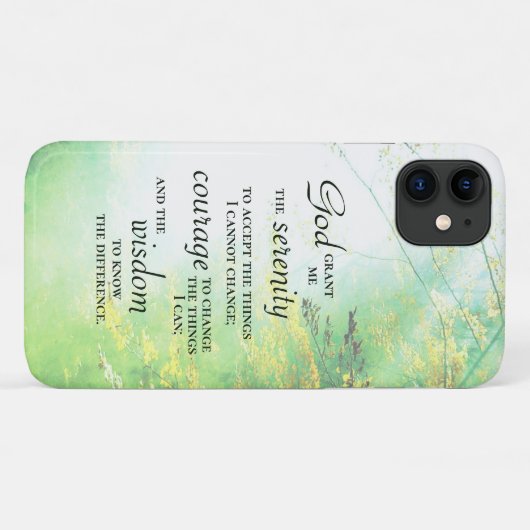 Coques Case-Mate iPhone Serenity Prayer (Dos (Horizontal))