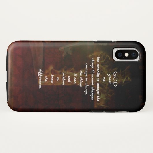 Coques Case-Mate iPhone Serenity Prayer With Beautiful (Dos (Horizontal))