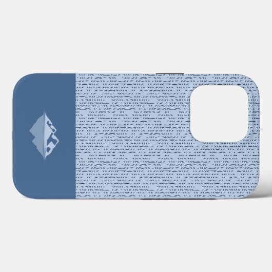 Coques Case-Mate iPhone Série Elegance - Mist Glacial (Verso (horizontal))