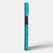 Coques Case-Mate iPhone Série Gemstone - Belle Flawed Turquoise (Verso / Droite)