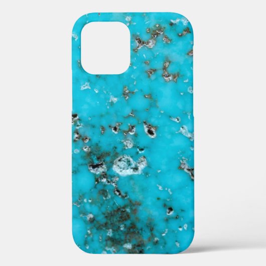 Coques Case-Mate iPhone Série Gemstone - Belle Flawed Turquoise (Verso)