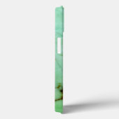 Coques Case-Mate iPhone Série Gemstone - Design Jade Vert (Verso / Droite)
