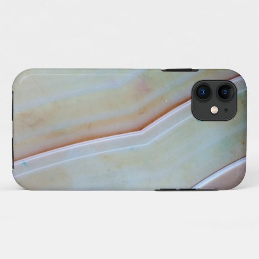 Coques Case-Mate iPhone Série Gemstone - Polished Agate Coque-Mate iPhone (Dos (Horizontal))