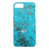 Coques Case-Mate iPhone Série Gemstone - Turquoise (Dos)