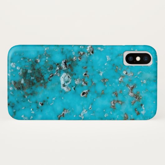 Coques Case-Mate iPhone Série Gemstone - Turquoise (Dos (Horizontal))