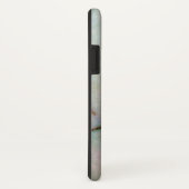 Coques Case-Mate iPhone Série Gemstone - Turquoise Craqué Avec Vert (Dos/Droite)