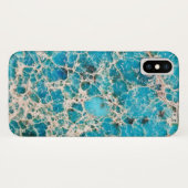 Coques Case-Mate iPhone Série Gemstone - Turquoise Vintage (Dos (Horizontal))