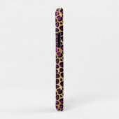 Coques Case-Mate iPhone Série Purple and Gold Leopard Design 4 (Dos/Droite)
